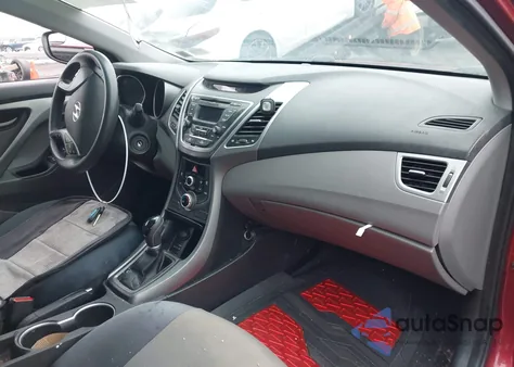 2014 Hyundai Elantra Se from USA, damaged, VIN 5NPDH4AE9EH503306